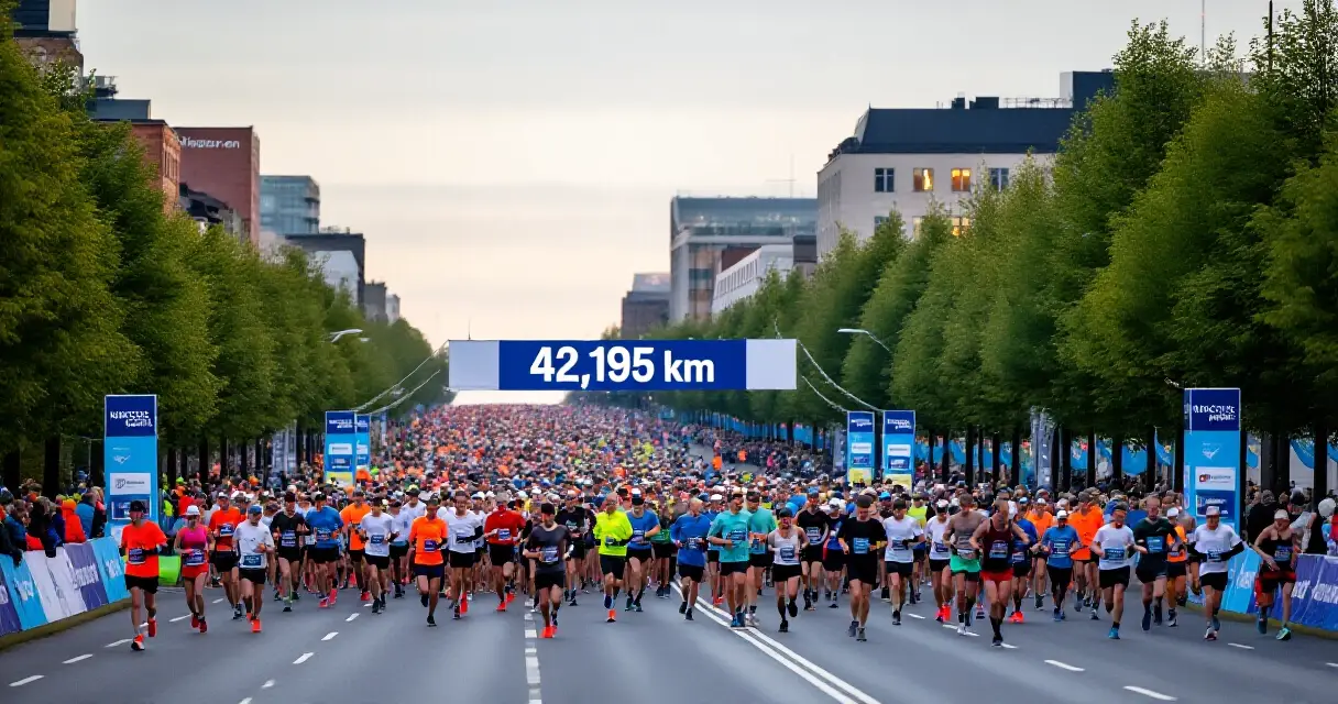 Maraton pituus 2026 – miksi matka on 42,195 km?