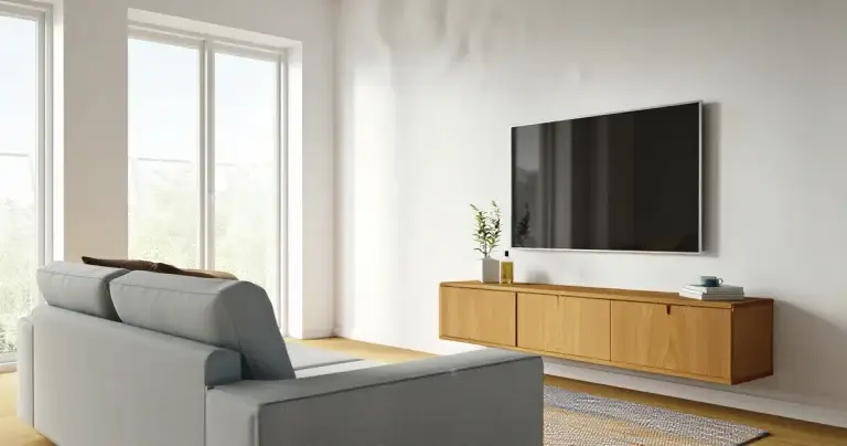 Kuinka valita television oikea koko katseluetäisyyden mukaan