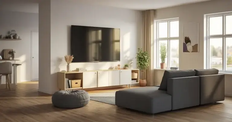 TV:n katseluetäisyys – oikea 4K-television koko olohuoneeseen